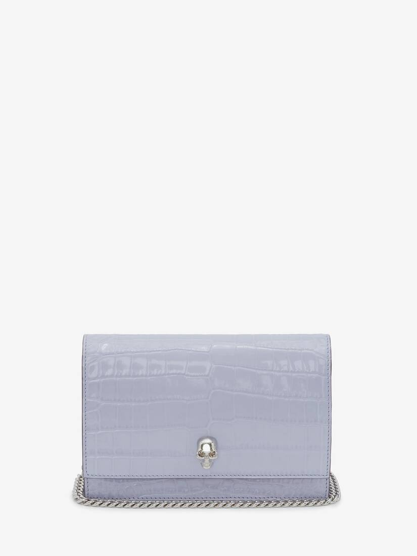 Bolsos Mini Alexander McQueen Small Skull Mujer - Lavanda - Mexico 243-KZLXRF